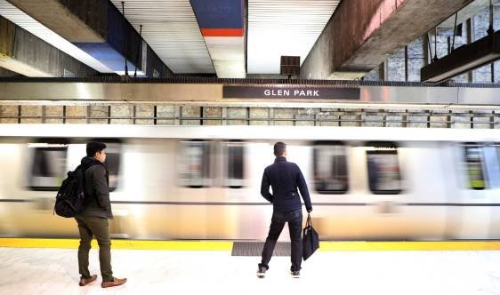 Glen Park Station Station Platform