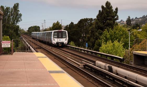 El Cerrito Plaza Station Platform