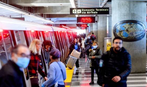 San Francisco International Airport Station Station Platform